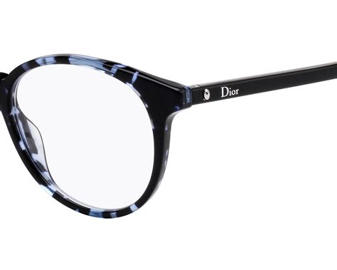 Lunettes de vue Dior MONTAIGNE53 noir/bleu 